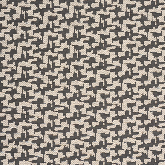 Schumacher Alina Performance Graphite Fabric Sample 87520