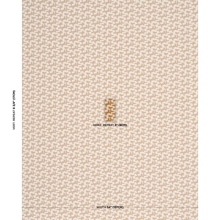 Schumacher Alina Performance Ochre Fabric Sample 87521
