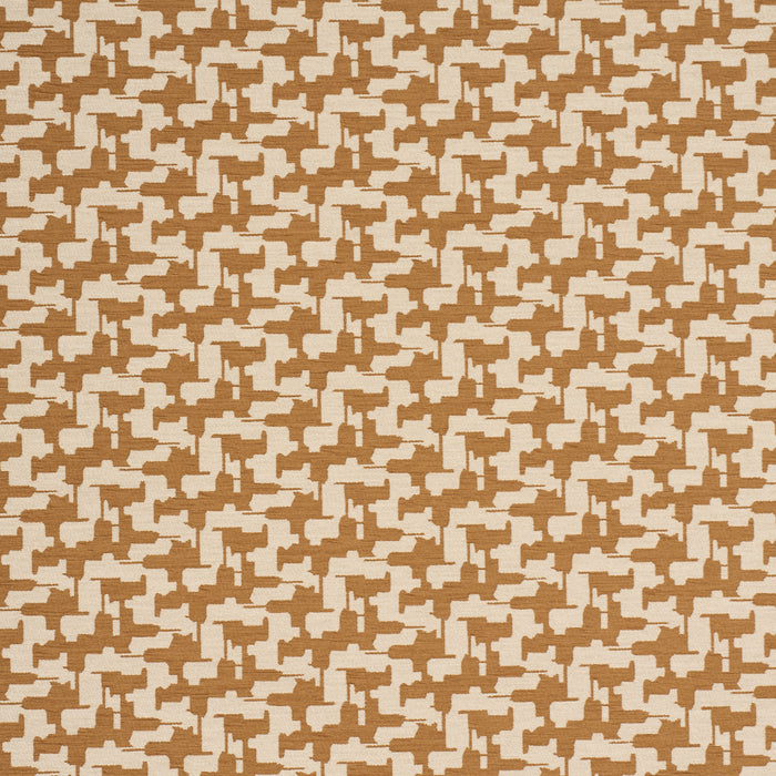 Schumacher Alina Performance Ochre Fabric 87521