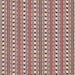 GP & J Baker Basil Stripe Red/Indigo Fabric Sample BF11114.5.0