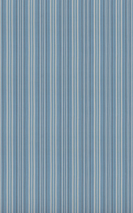 GP & J Baker Luna Stripe Blue Fabric Sample BF11117.3.0