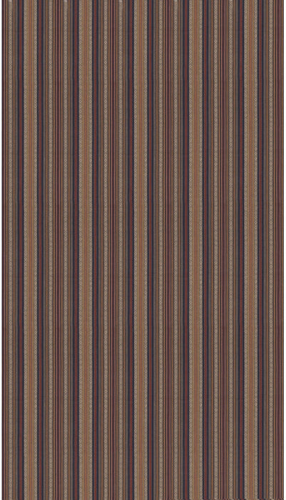 GP & J Baker Symington Stripe Indigo Fabric Sample BF11116.3.0