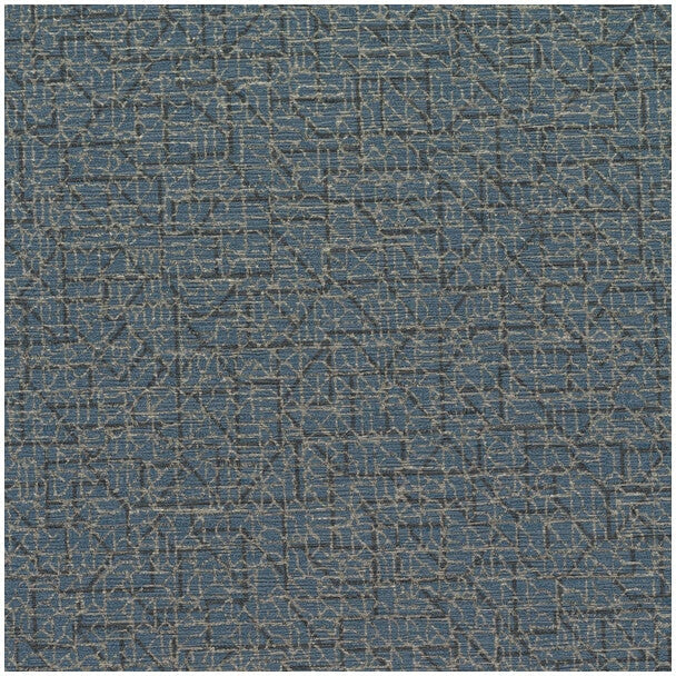 Winfield Thybony Radiate Indigo Wallpaper Sample WHF1536.WT.0