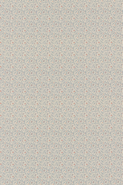 GP & J Baker Flower Patch Blue Fabric Sample BP11112.1.0