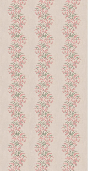 GP & J Baker Sea Aster Soft Red Fabric Sample BF11125.1.0