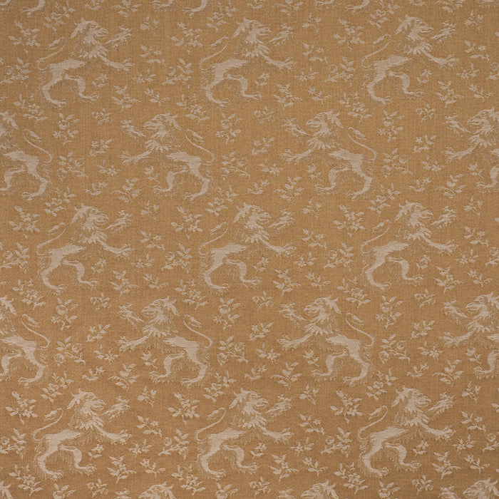 Schumacher Ewan's Beasts Wheat Fabric Sample 87541