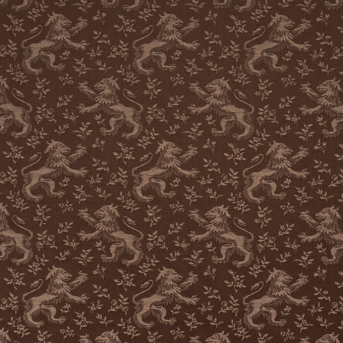 Schumacher Ewan's Beasts Brown Fabric 87542