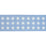 Schumacher Astra Block-Print Tape Sky Trim 87560
