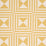Schumacher Square In A Square Yellow Fabric 87592