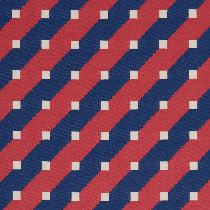 Schumacher Zilla Stripe Americana Fabric 87610