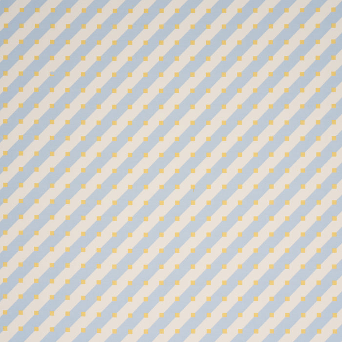 Schumacher Zilla Stripe Sky Fabric 87612