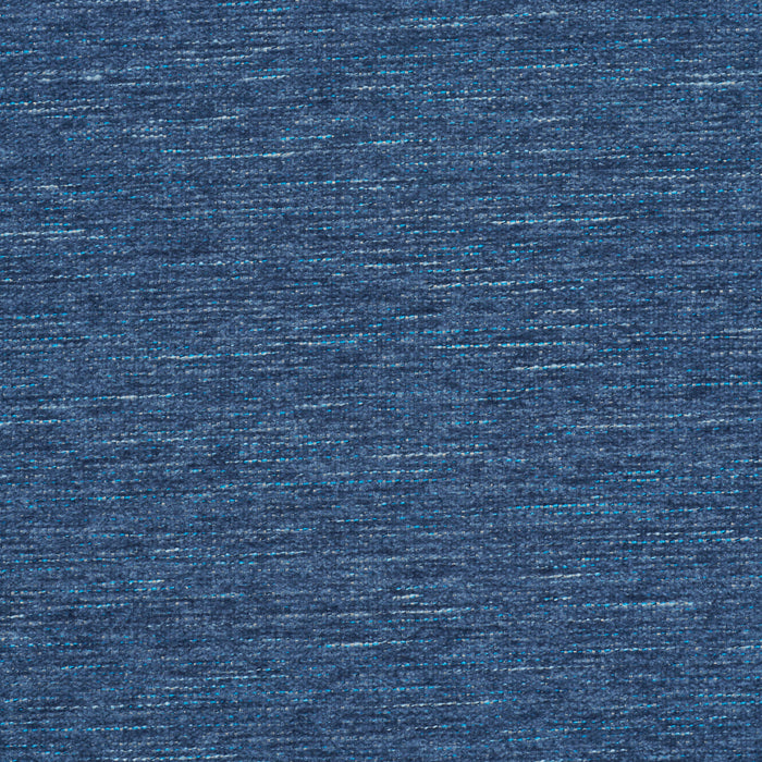 Schumacher Corbin Performance Chenille Indigo Fabric Sample 87621