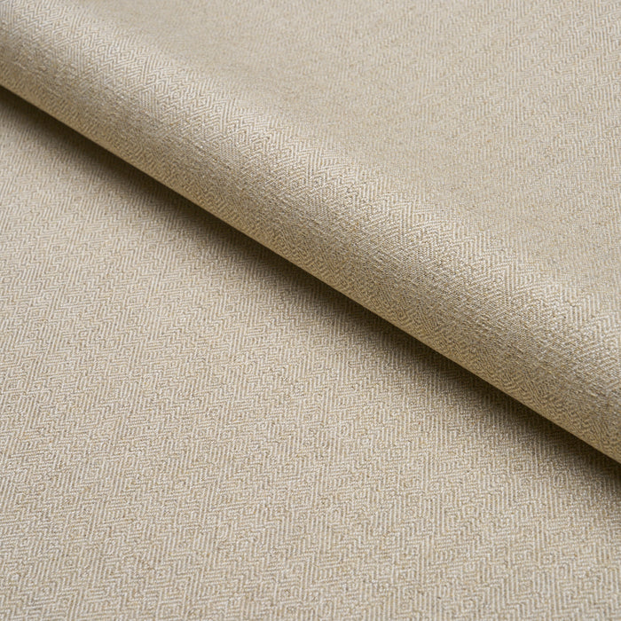 Schumacher Leona Performance Neutral Fabric Sample 87630