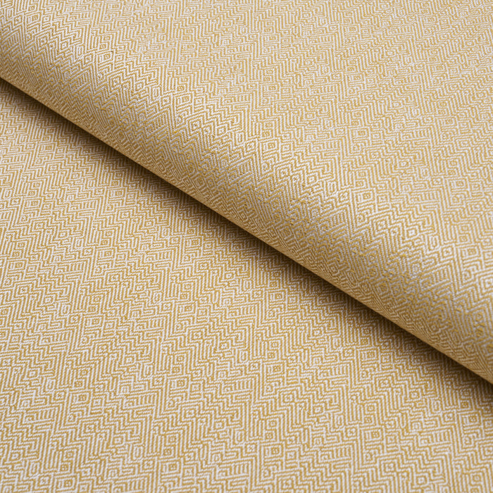 Schumacher Leona Performance Yellow Fabric Sample 87633