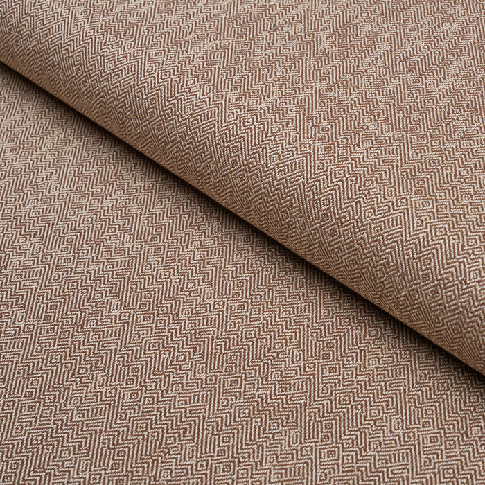 Schumacher Leona Performance Mocha Fabric 87635