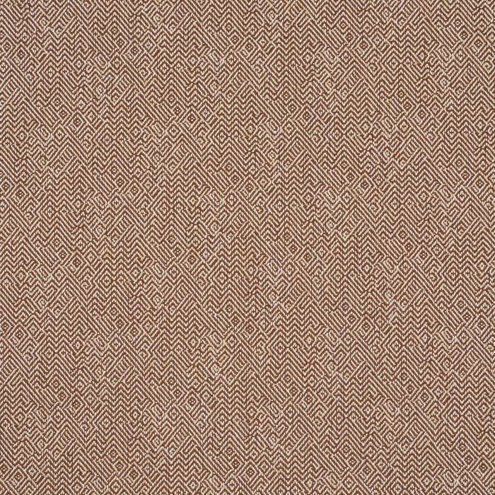 Schumacher Leona Performance Mocha Fabric Sample 87635