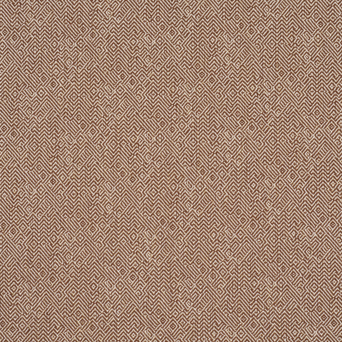 Schumacher Leona Performance Mocha Fabric Sample 87635