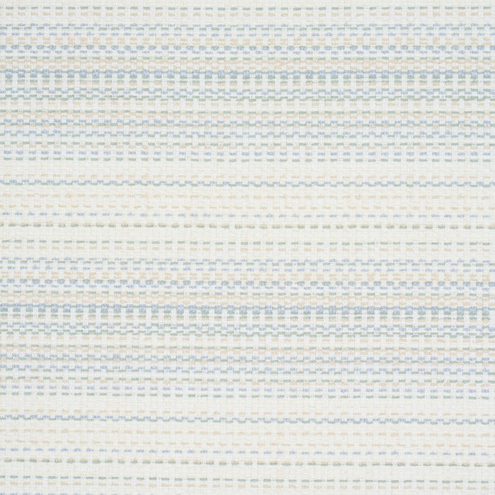 Schumacher Sabine Performance Stripe Mineral Fabric Sample 87640