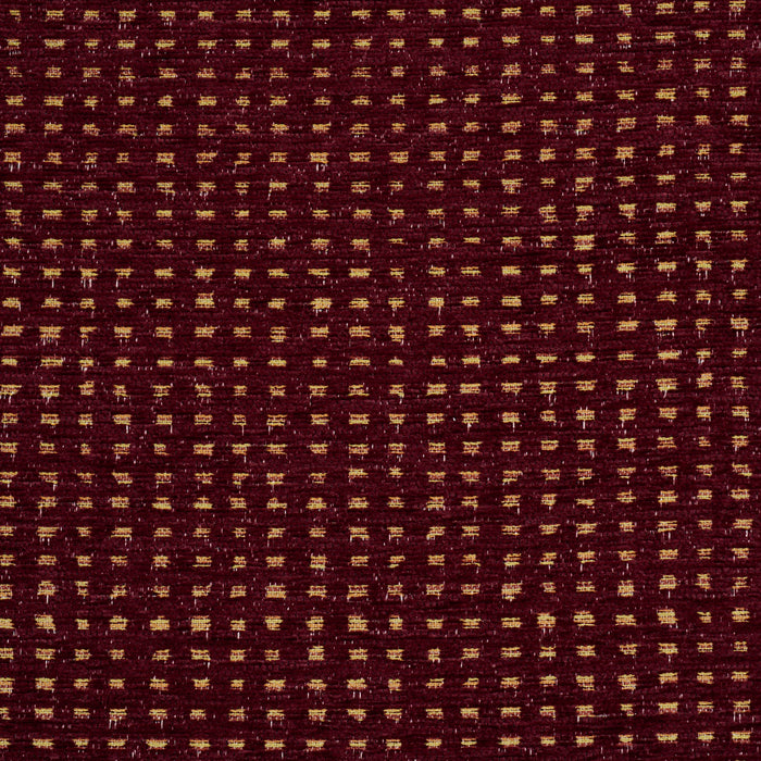 Schumacher Jasper Performance Chenille Aubergine Fabric Sample 87653