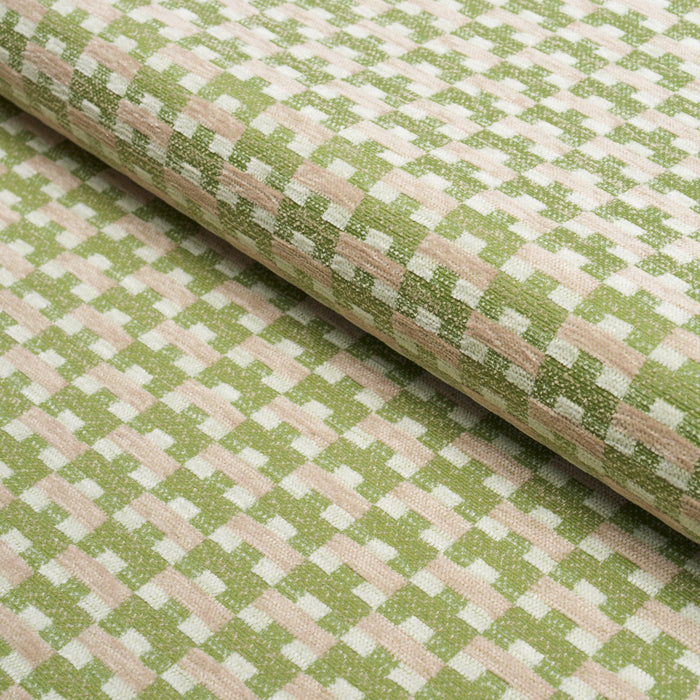 Schumacher Thatcher Performance Green Fabric 87662