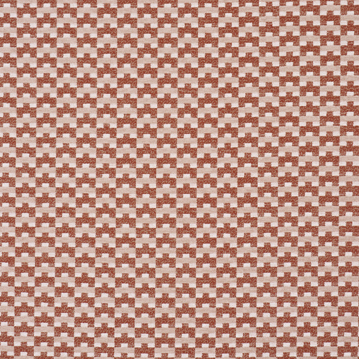 Schumacher Thatcher Performance Brick Fabric Sample 87663