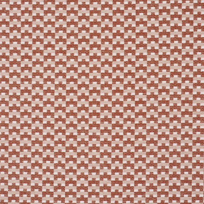 Schumacher Thatcher Performance Brick Fabric 87663