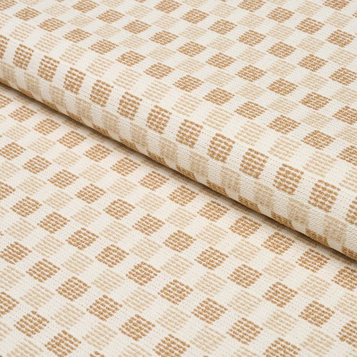 Schumacher Elara Performance Straw Fabric 87670