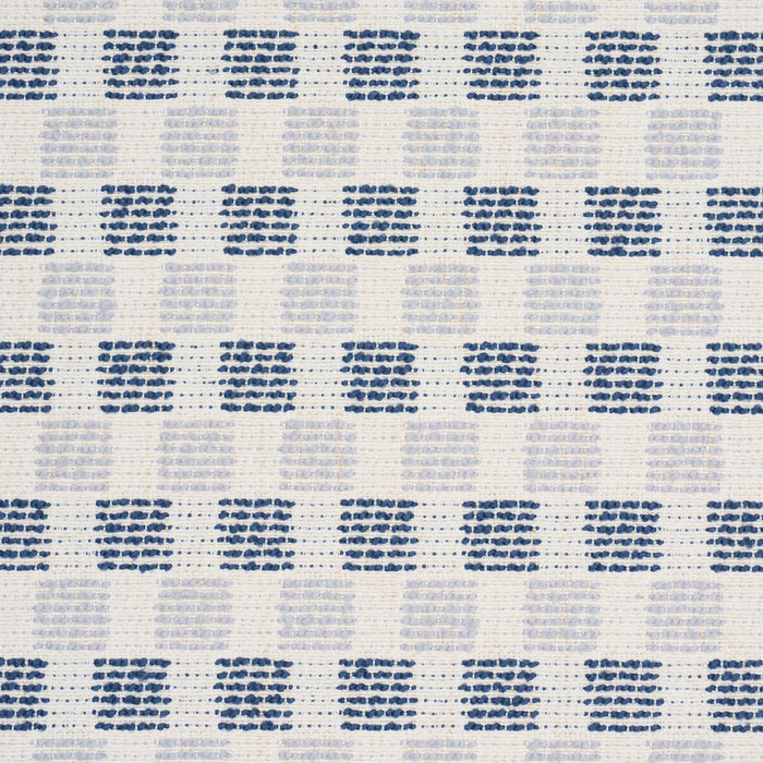 Schumacher Elara Performance Blues Fabric 87671