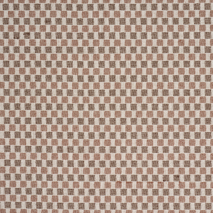 Schumacher Elara Performance Brown Fabric Sample 87672