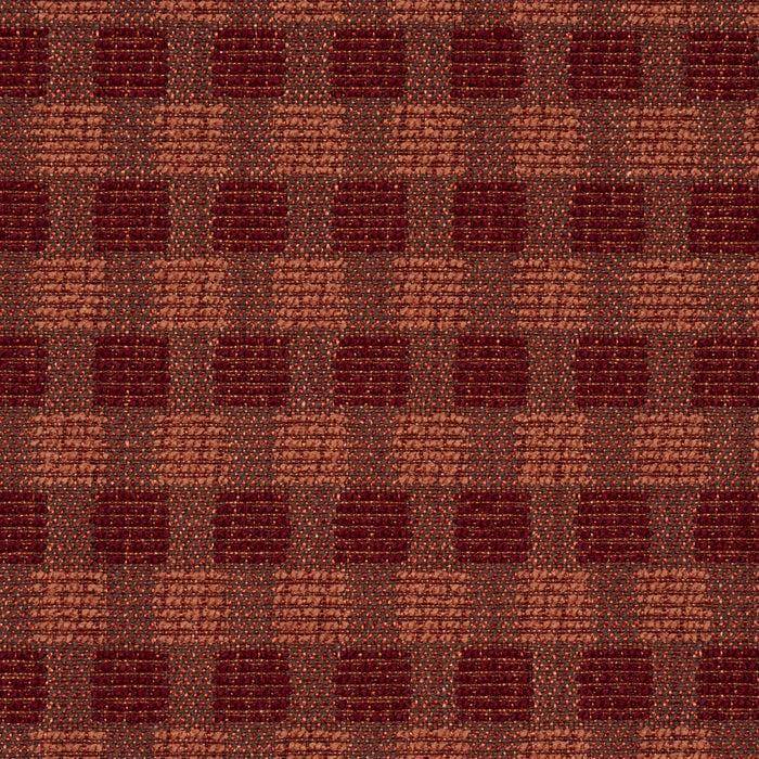 Schumacher Elara Performance Brick Fabric Sample 87673