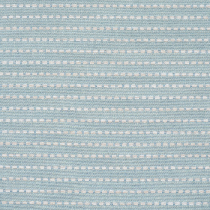 Schumacher Austen Performance Stripe Sky Fabric Sample 87680