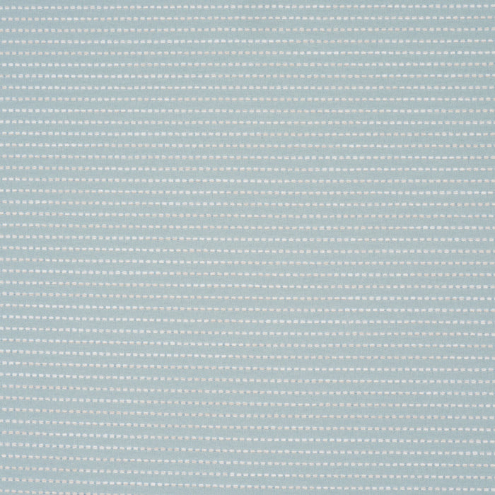 Schumacher Austen Performance Stripe Sky Fabric Sample 87680