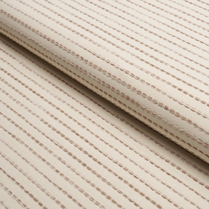 Schumacher Austen Performance Stripe Neutral Fabric Sample 87683