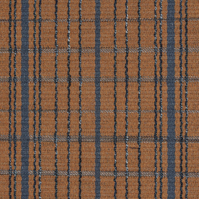 Schumacher Merrick Performance Plaid Sepia Fabric Sample 87692