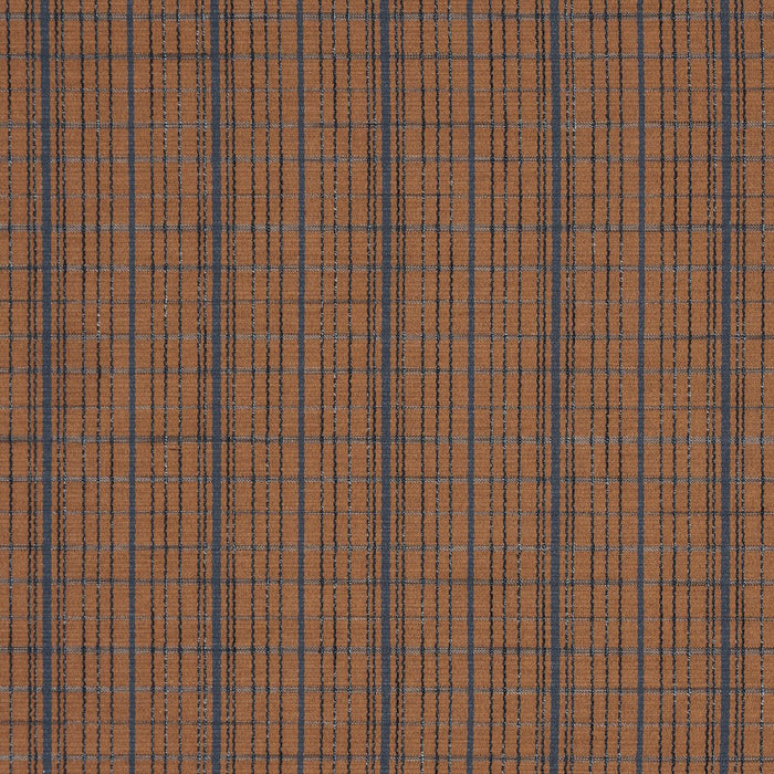Schumacher Merrick Performance Plaid Sepia Fabric 87692