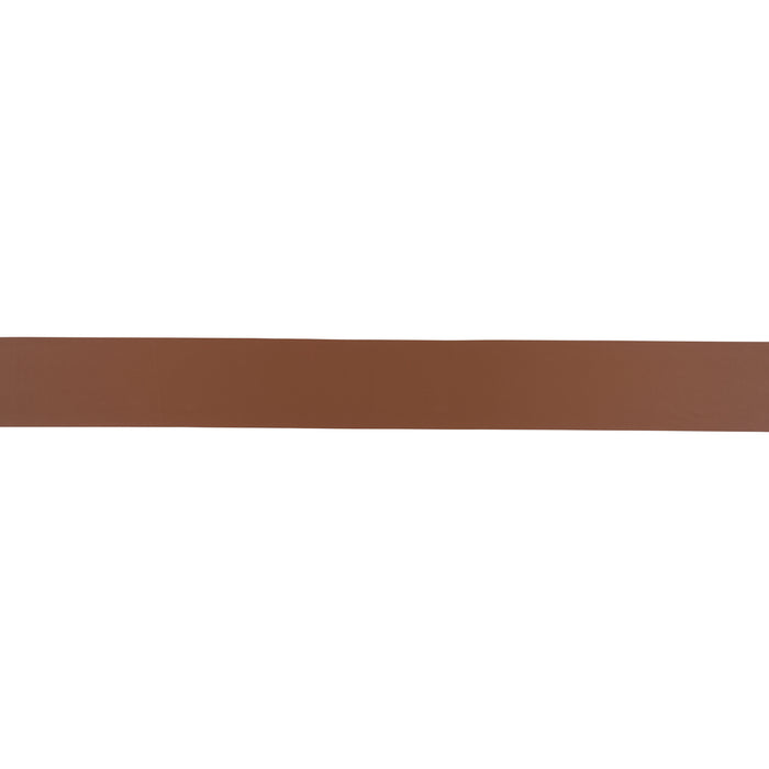Schumacher Westby Leather Binding Brown Trim Sample 87723