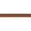 Schumacher Burnham Narrow Leather Piping Brown Trim 87744