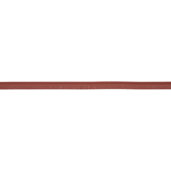 Schumacher Burnham Narrow Leather Piping Rust Trim Sample 87746