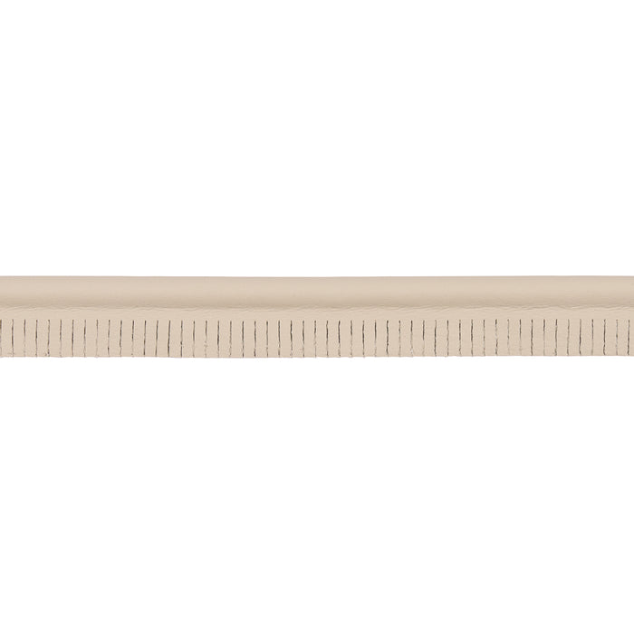 Schumacher Burnham Medium Leather Piping Beige Trim 87751