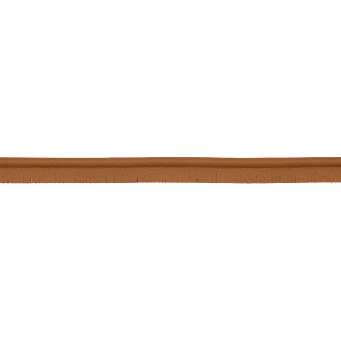 Schumacher Burnham Medium Leather Piping Camel Trim 87753