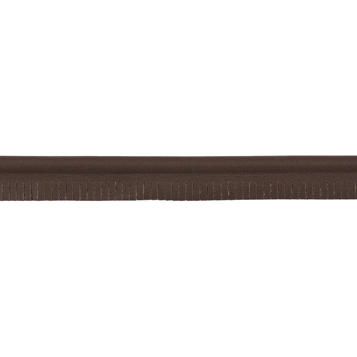 Schumacher Burnham Medium Leather Piping Dark Brown Trim 87755