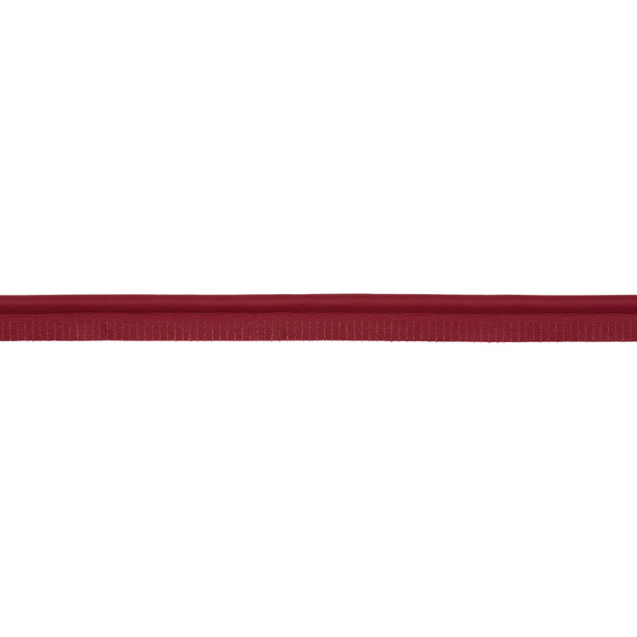 Schumacher Burnham Medium Leather Piping Red Trim 87757