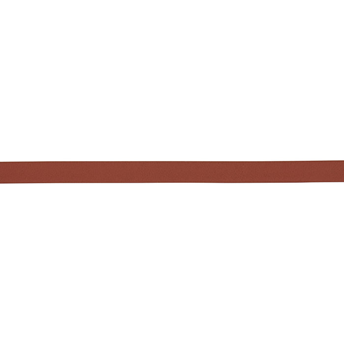 Schumacher Frazer Petite Leather Trim Sample Rust Trim Sample 87766