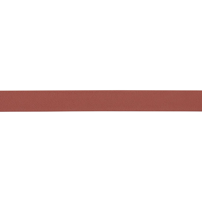 Schumacher Frazer Narrow Leather Trim Rust Trim 87776