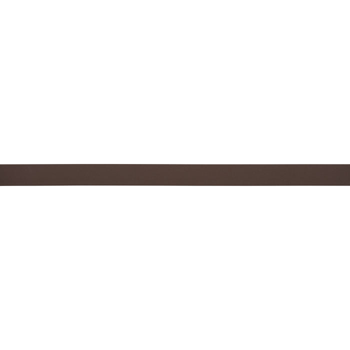 Schumacher Frazer Medium Leather Trim Sample Dark Brown Trim Sample 87785