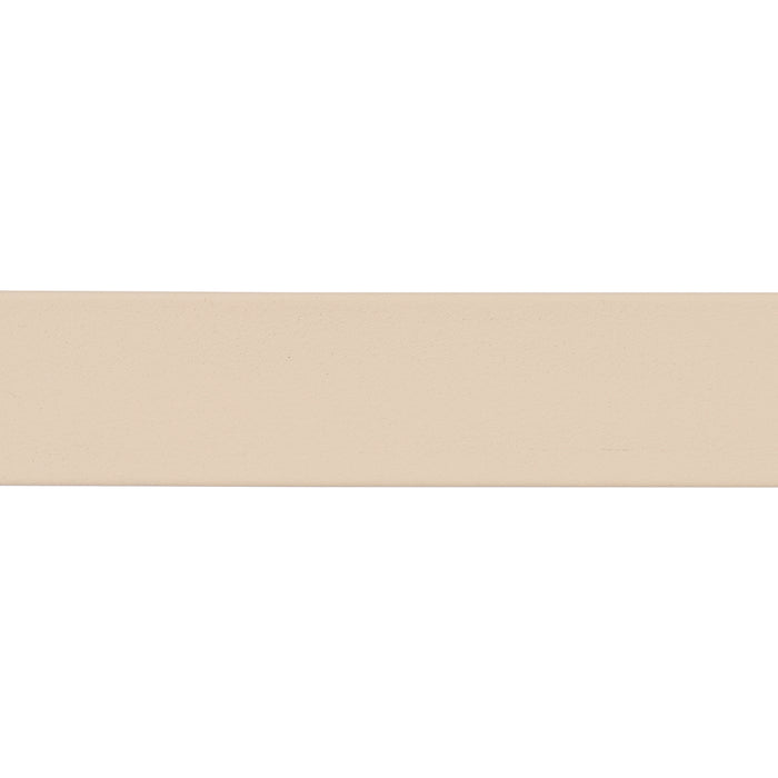 Schumacher Frazer Wide Leather Trim Beige Trim 87791