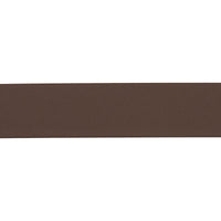 Schumacher Frazer Wide Leather Trim Dark Brown Trim 87795