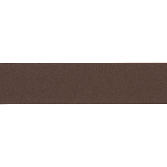 Schumacher Frazer Wide Leather Trim Sample Dark Brown Trim Sample 87795