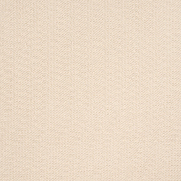 Schumacher Vegan Leather Rattan Indoor/Outdoor Cream Fabric Sample 87800