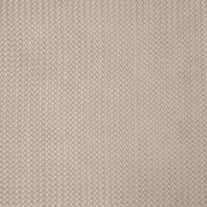 Schumacher Vegan Leather Rattan Indoor/Outdoor Taupe Fabric 87801